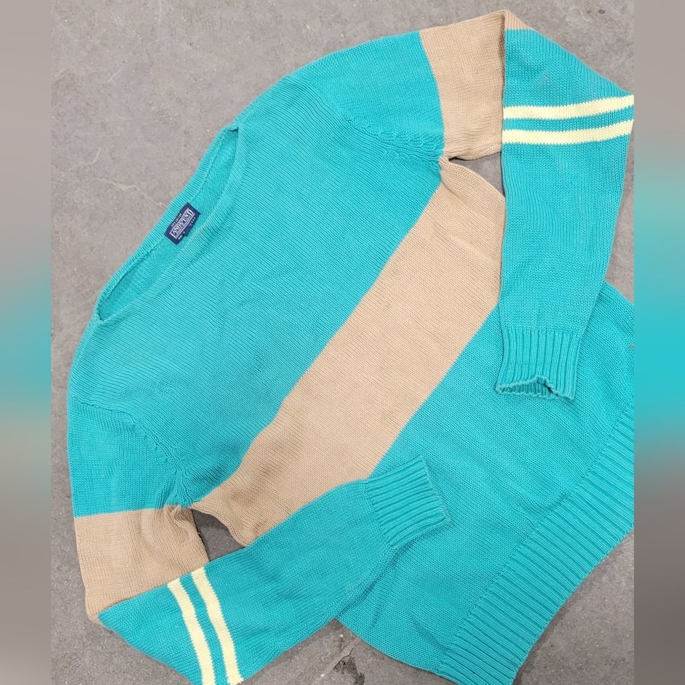 Vintage lands end sweater men's medium